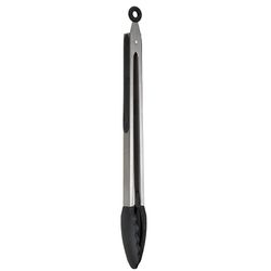 Cat Cora Silicone/Stainless Steel Tipped Locking Tongs