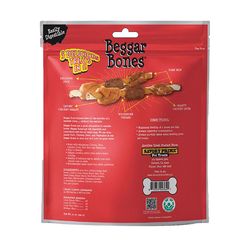 Savory Prime Beggar Bones Kabobs 5-in-1 Flavor Grain Free Chews For Dogs 8 in. 18 pk