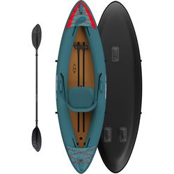 Retrospec Coaster 2.1 PVC Inflatable Aegean Tide Kayak 9 ft. W X 37 in. L