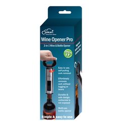 Jokari Pro Black/Silver ABS Wine Opener