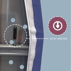 Seymour Home Products 35.5 in. H X 13 in. W X 53 in. L Ironing Board Pad Included