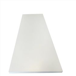 ATC 0.63 in. H X 11.8 in. W X 23.6 in. D White Wood Shelf Board