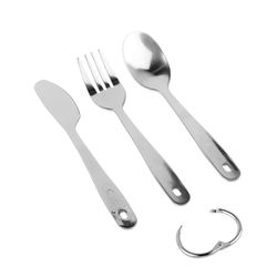 Coghlan's Silver Camping Utensil Set 5.75 in. L 1 pk