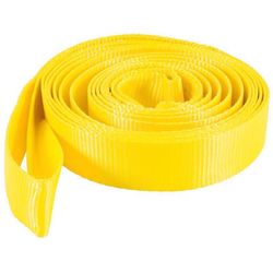 Keeper 2 in. W X 20 ft. L Yellow Vehicle Recovery Strap 7000 lb 1 pk