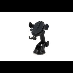 KeyStart Black Clamp mount Cell Phone Car Mount For All Smartphones