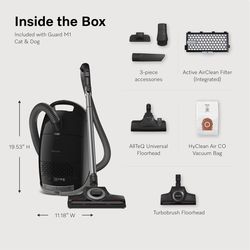 Miele Guard M1 Cat & Dog Bagged Corded HEPA Filter Canister Vacuum