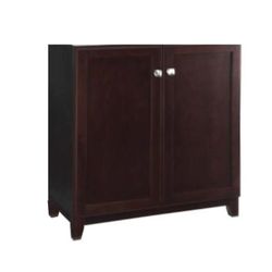 Design House Single Espresso Laundry Tub Combo 24 in. W X 21 in. D X 33 in. H