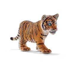 Schleich Wild Life Tiger Cub Toy Multicolored