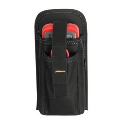 CLC 2 pocket Polyester Fabric Technician's Pouch 4 in. L X 9 in. H Black