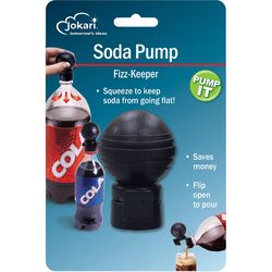 Jokari Black PP/TPE Soda Pump