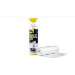 Iron-Hold 33 gal No Scent Recycling Bags Twist Tie 15 pk