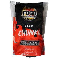 FOGO Premium Smoking All Natural Oak Wood Chunks 350 cu in