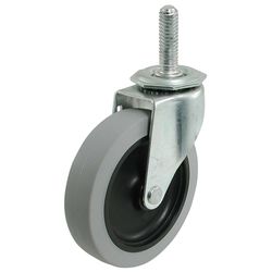Shepherd Hardware 3 in. D Swivel Mold-On Polyurethane Caster 110 lb 1 pk