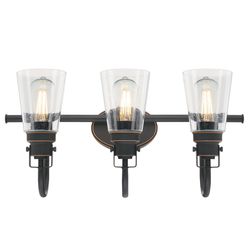 Westinghouse Ashton 3-Light Oil Rubbed Bronze Wall Sconce