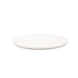 Fox Run Italian Ceramic Pizza Stone 13 in. White