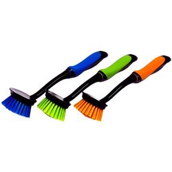 Chef Craft Platinum Series 3.25 in. W Plastic Handle Pan and Dish Brush
