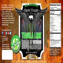 Croix Valley Tequila Lime Wing Seasoning 12 oz