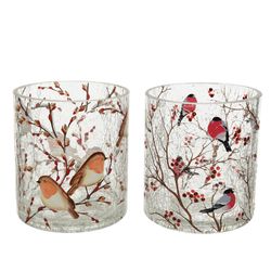 Decoris Tealight Birds Candle Holder
