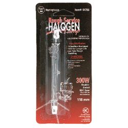 Westinghouse Rough Service 300 W T3 Utility Halogen Bulb 5,000 lm Bright White 1 pk