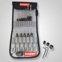 Make it Snappy 1/4 in. Steel Drill Kit 25 pc