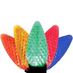 Holiday Bright Lights LED C9 RGBW 25 ct Replacement Christmas Light Bulbs