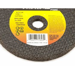 Forney 3 in. D X 3/8 in. X 1/8 in. thick Aluminum Oxide Metal Cut-Off Wheel 1 pc