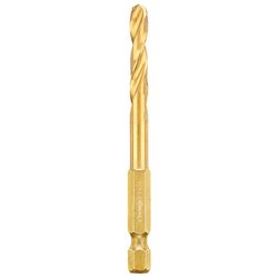 DeWalt Impact Ready 7/32 in. X 3-7/64 in. L High Speed Steel Drill Bit Quick-Change Hex Shank 1 pc