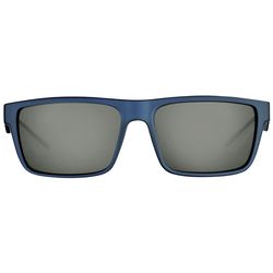Flying Fisherman Streamer Sunglasses Unisex Matte Navy Frame Smoke Lens Polarized