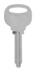 HILLMAN Traditional Key Automotive Key Blank Double For Ford Silver