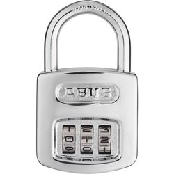 ABUS 2-25/32nd in. H X 1-21/32 in. W Hardened Steel 3-Dial Combination Padlock