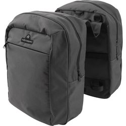 Retrospec Polyester Bike Saddlebag Panniers 77 lb Stone
