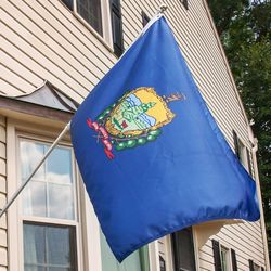 Valley Forge Vermont State Flag 0 in. H X 3 ft. W X 5 ft. L