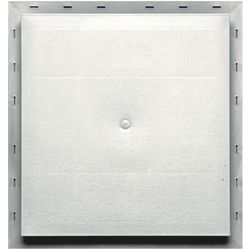 Builders Edge 16-1/2 in. H X 19 in. W X 1-1/4 in. L Prefinished White Vinyl Mounting Block