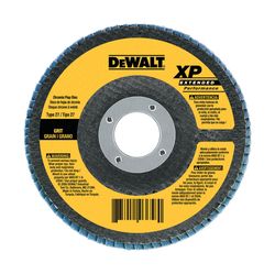 DEWALT 7 in. D X 5/8-11 in. Zirconia Flap Disc 40 Grit 1 pc