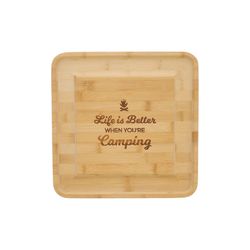 Pavilion We People Natural Bamboo Camping Serving Board 1 each