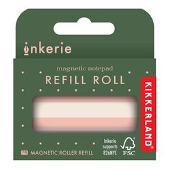 Kikkerland 3 in. H X 2 in. W Notepad Refill Roll Pink