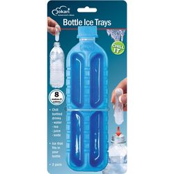 Jokari Blue ABS Plastic Bottle Ice Tray