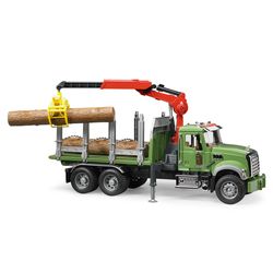 Bruder Mack Transport Trolley with Crane Toy Multicolored