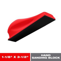 Diablo Comfort Grip 3.5 in. W X 1.13 in. L Assorted 80/120/220 Grit Sanding Block