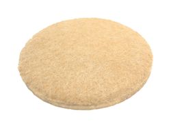 Shepherd Hardware Felt Self Adhesive Anti-Skid Pad Beige Round 1 in. W 4 pk