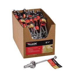 FastenMaster ThruLOK 1/2 in. X 6-1/4 in. L Hex Galvanized Steel Lag Screw 1 pk