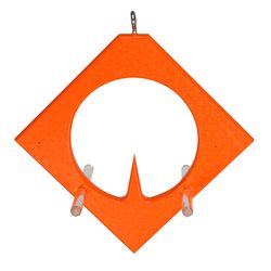 Songbird Essentials Oriole Plastic Diamond Fruit and Nut Bird Feeder 1 ports