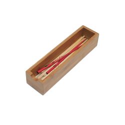 Lipper International 2 in. H X 12 in. W X 3 in. D Bamboo Drawer Organizer
