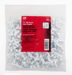 Gardner Bender 1/2 in. W Plastic Insulated Cable Staple 250 pk