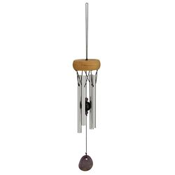 Regal Art & Gift Multicolored Metal/Wood 11 in. H X 1.75 in. L Mini Healing Wind Chime