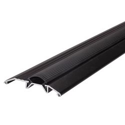 M-D Building Products 0.75 in. H X 3.75 in. W X 36 in. L Aluminum/Vinyl Deluxe Low Threshold Bronze