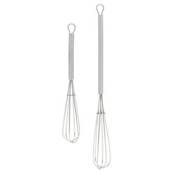 Harold Import Silver Stainless Steel Mini Balloon Wisk Set