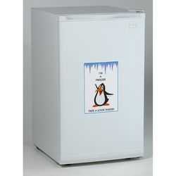 Avanti 2.8 cu ft White Stainless Steel Upright Freezer 90 W