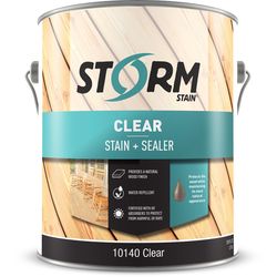 Storm System Transparent Clear Alkyd Exterior Stain 1 gal