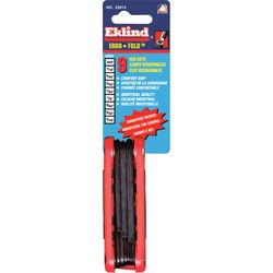 Eklind Ergo-Fold .050" to 3/16" SAE Ergo Fold Hex Key Set 9 pc